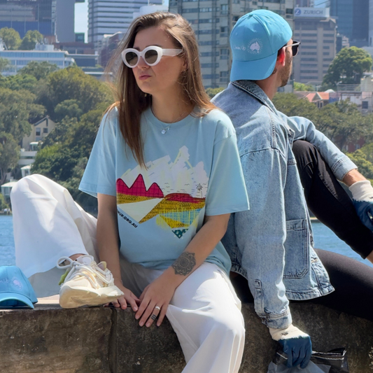 "Sunset Over Rocks" T-Shirt